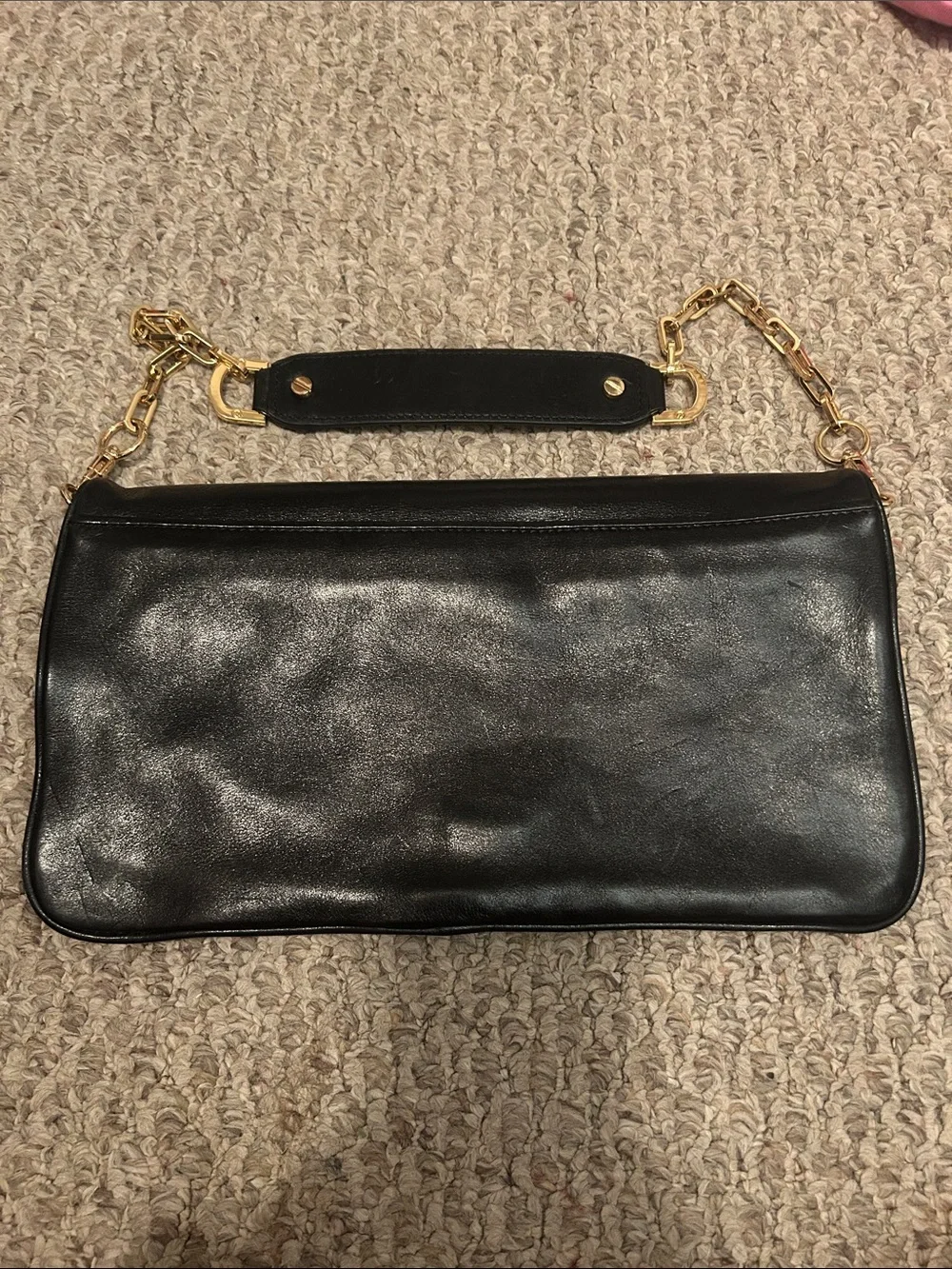 Tory Burch Black Leather Bag